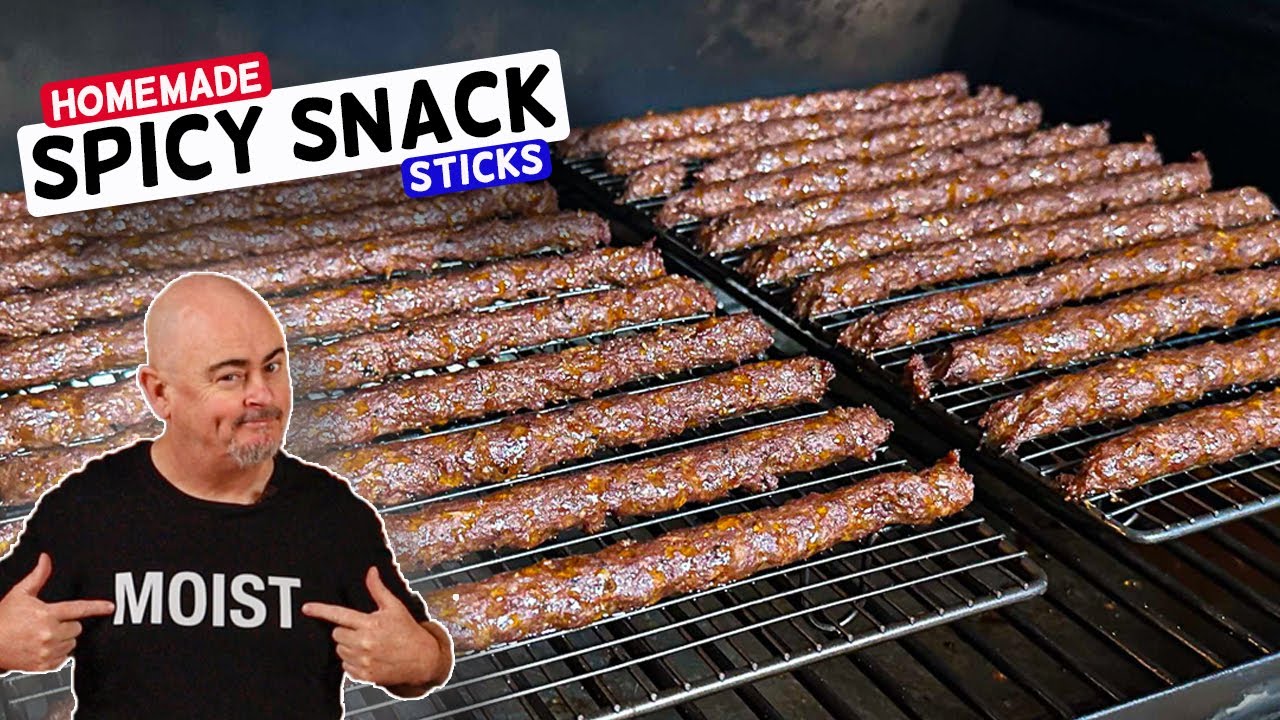 Палочки Twiggy, копчёные в пеллетной коптильне Schueys BBQ
