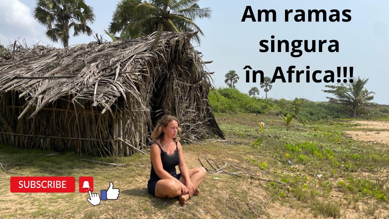 Am ramas singură în Africa, am mâncat cacao 🥥 și am băut vin de palmier🌴  #ivorycoast