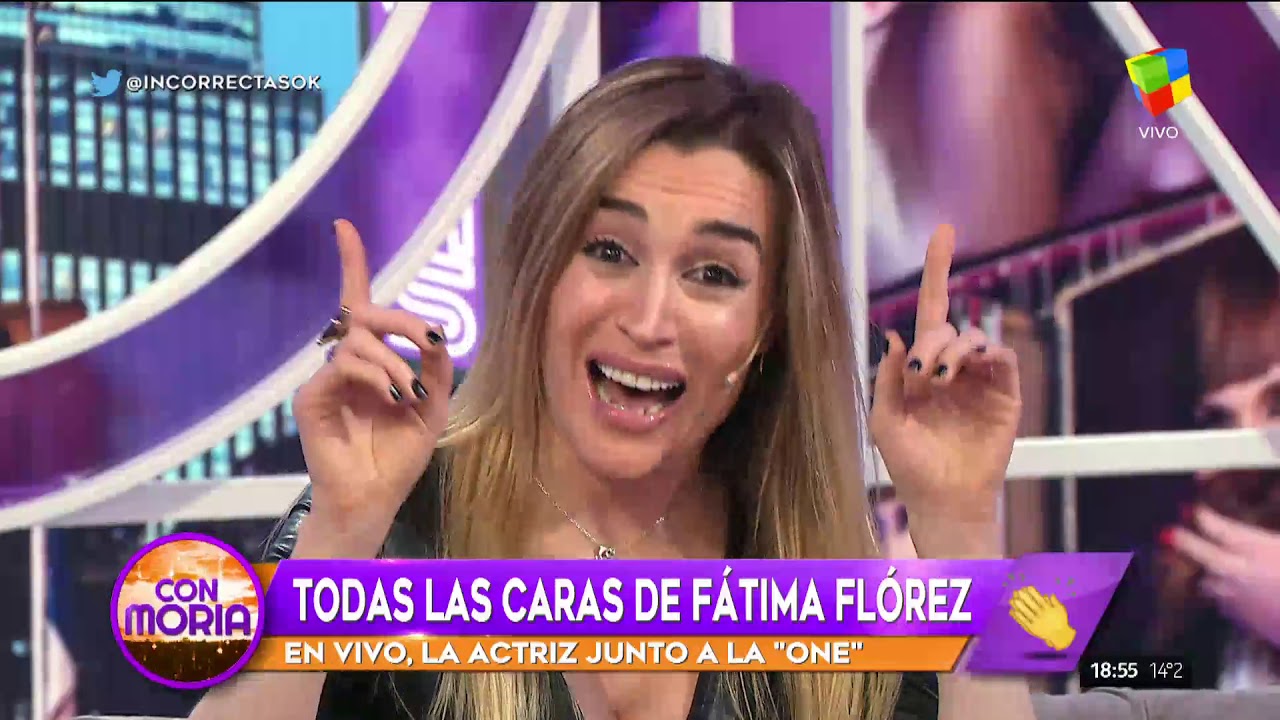 Todas las caras de Fátima Florez en #Incorrectas