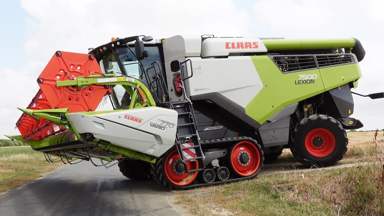Claas Lexion 7500 à la Moisson de Blé 2022 ! Charente-Maritime