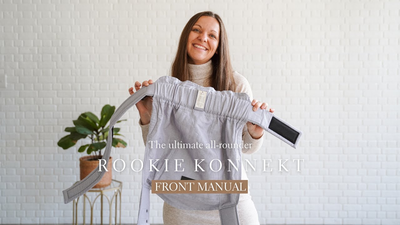 FRONT CARRY WITH THE KONNEKT BABY CARRIER | ENGLISH