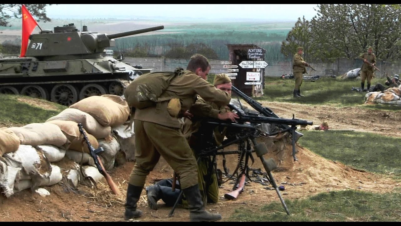 Ořechov 1945 - Rudá armáda