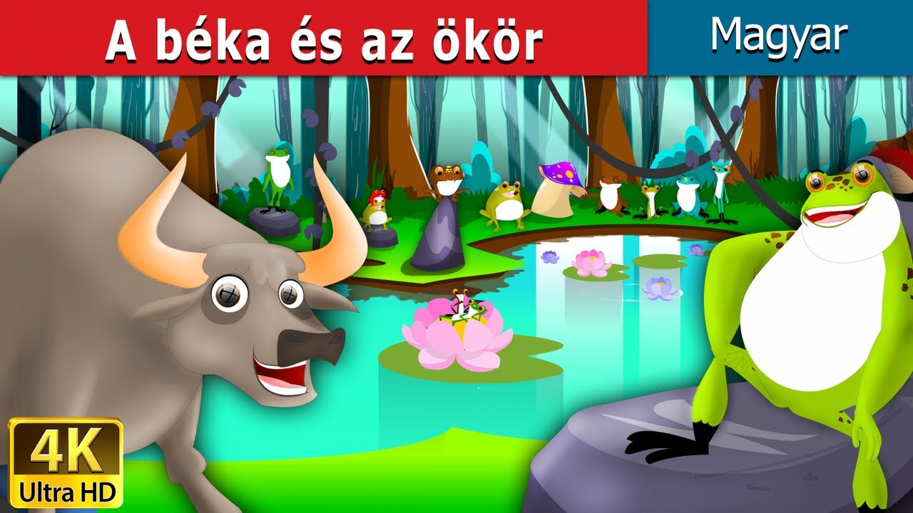 A béka és az ökör | Frog And Ox in Hungarian | Magyar Tündérmesék @HungarianFairyTales