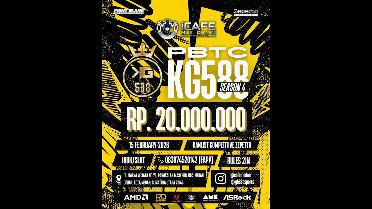 🔴 ACAK BAGAN DAN ROLATTE MAP PBTC KG588xiCAFE MEDAN !!! support di bio #mediashareon #pointblank