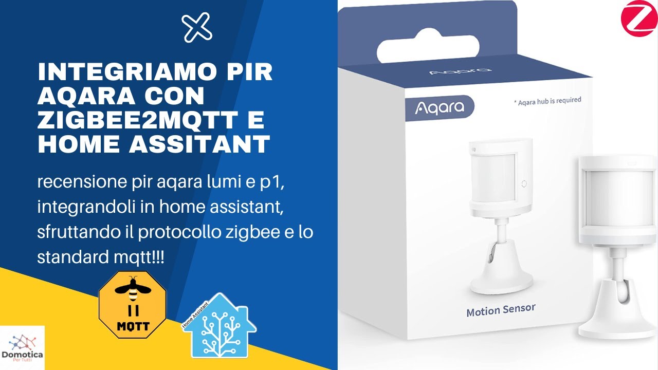 Recensione Aqara sensor P1 e lumi - Integrazione in home assistant con zigbee2mqtt