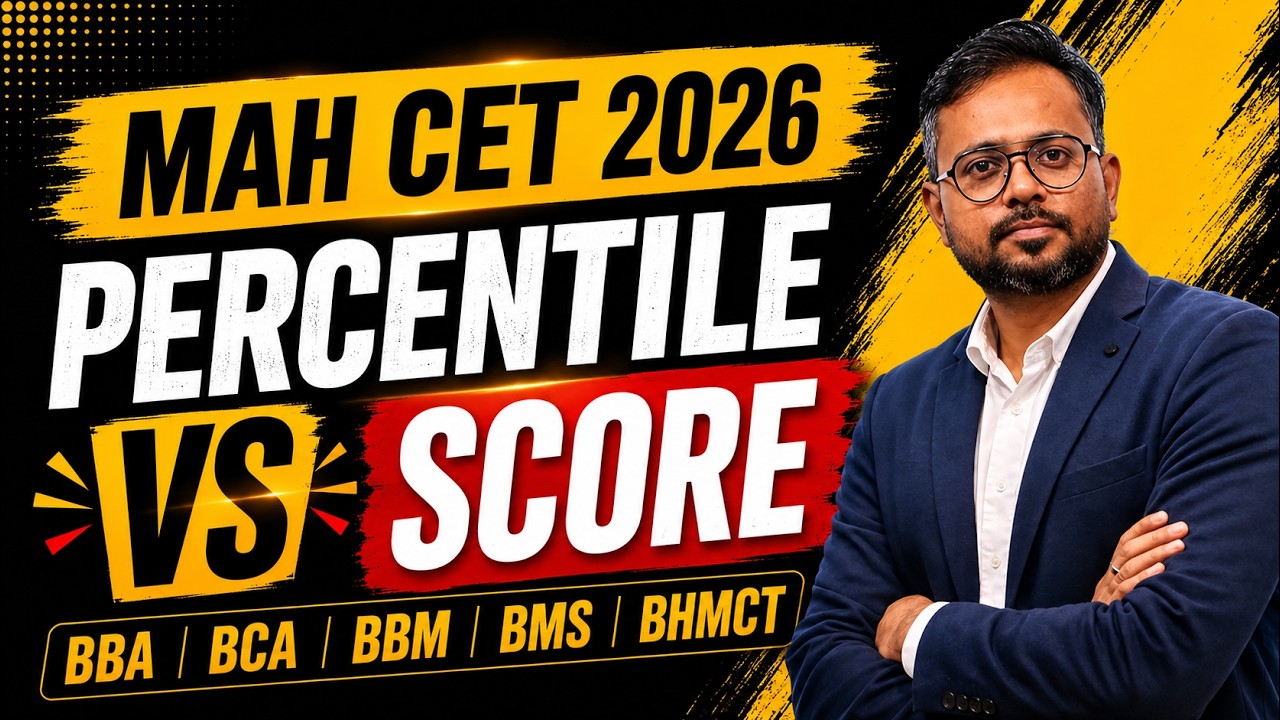 MAH CET 2026 Score vs Percentile 🔥 | Predict Your Percentile FREE | BBA BCA BMS BBM BHMCT