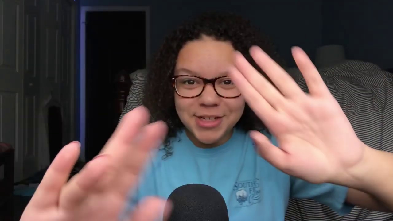 ASMR- plucking your bad energy ✨