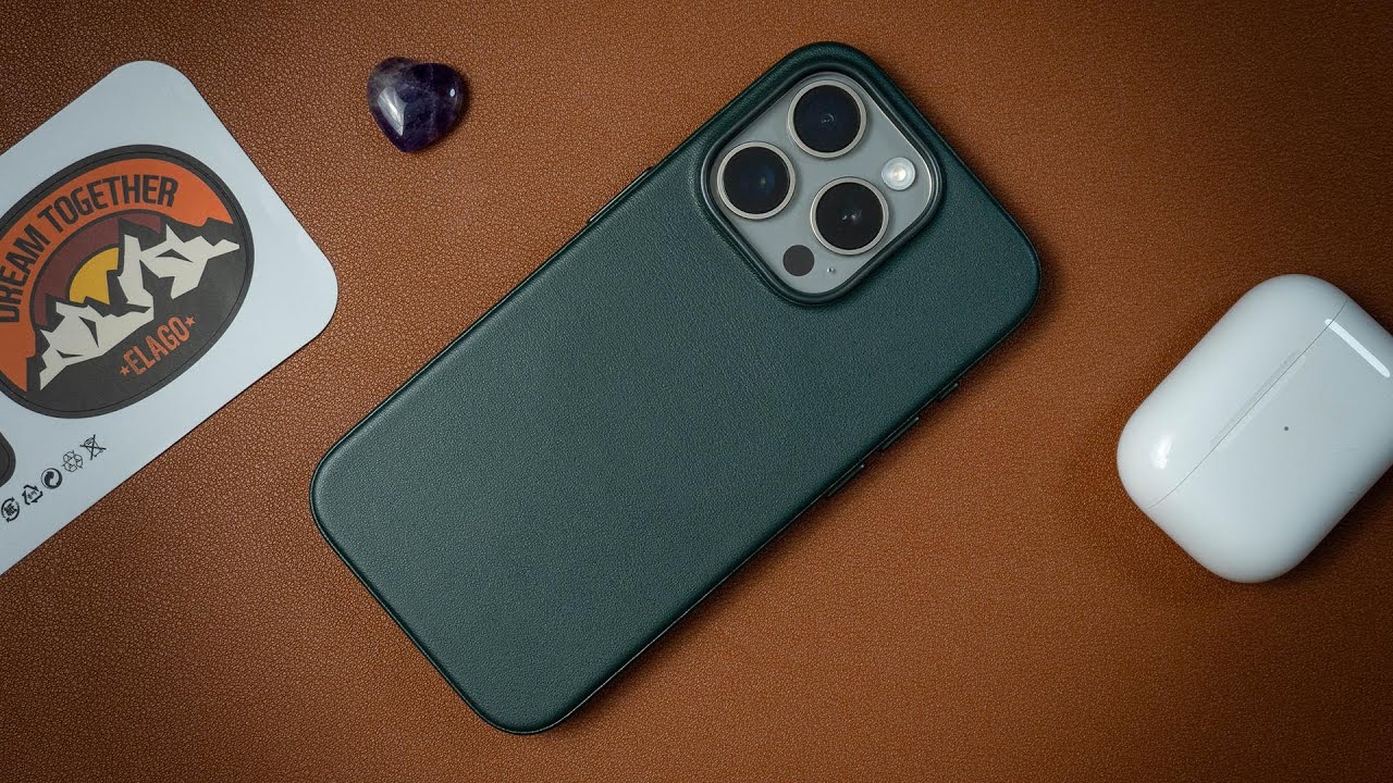 Elago Magsafe Vegan Leather Case - iPhone 15 Pro