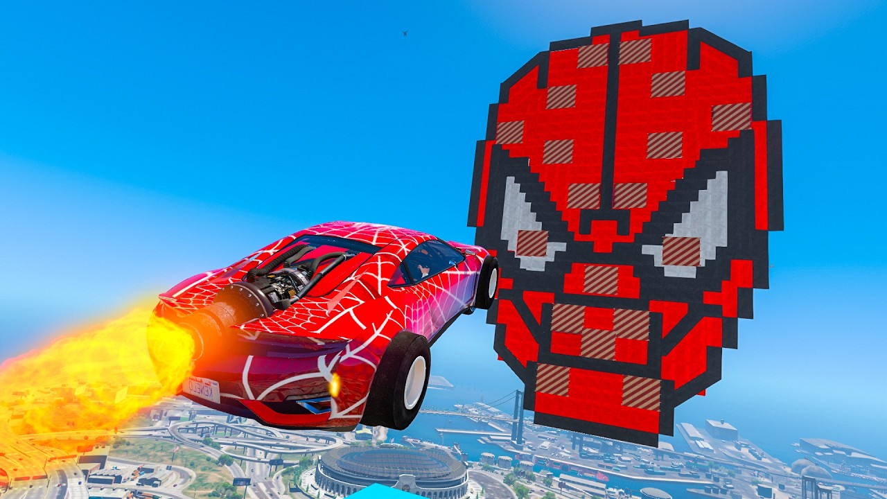 +2800 AGUJEROS CON SORPRESAS!! ESPECIAL SPIDERMAN! - GTA 5 ONLINE