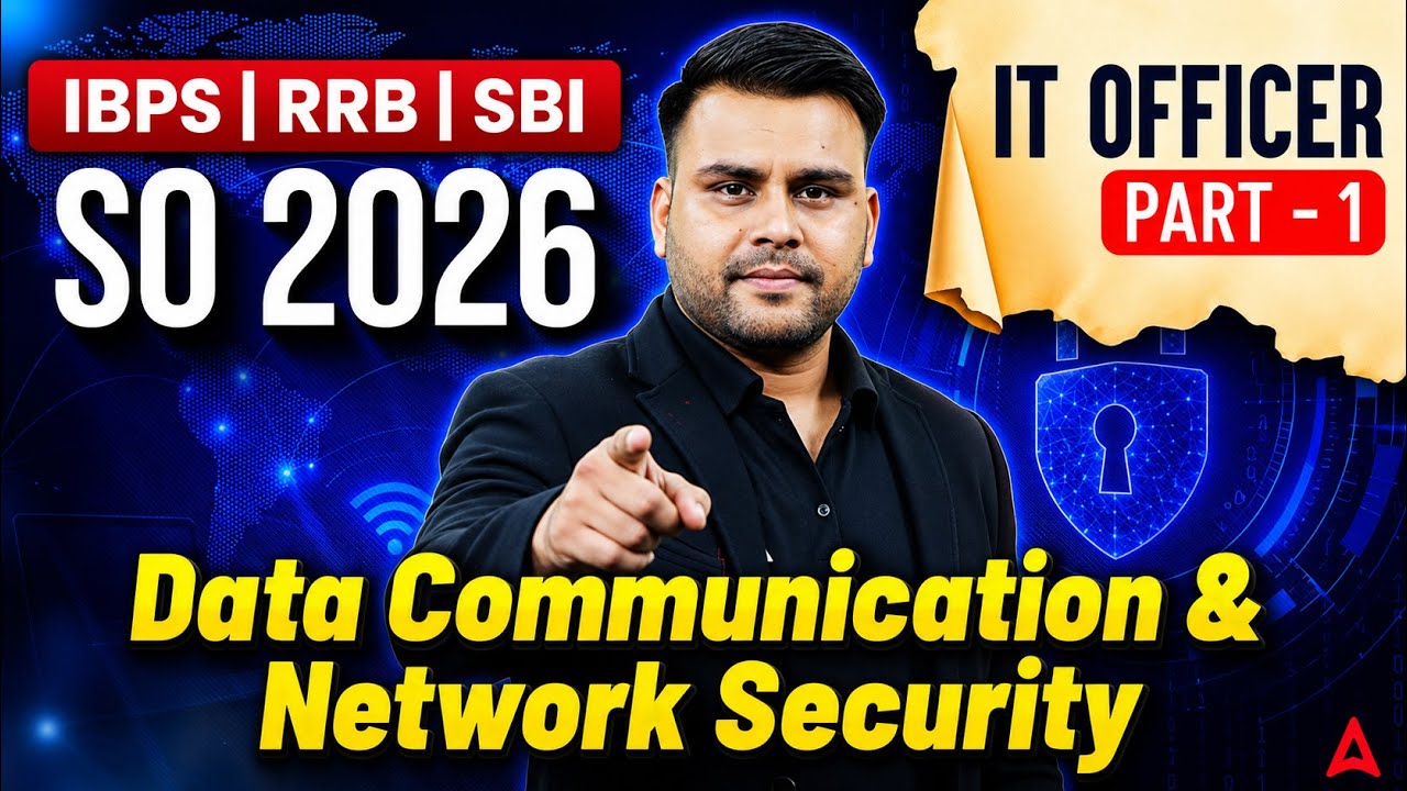 Data Communication & Network Security | IBPS SO IT Officer 2026 | Part 1