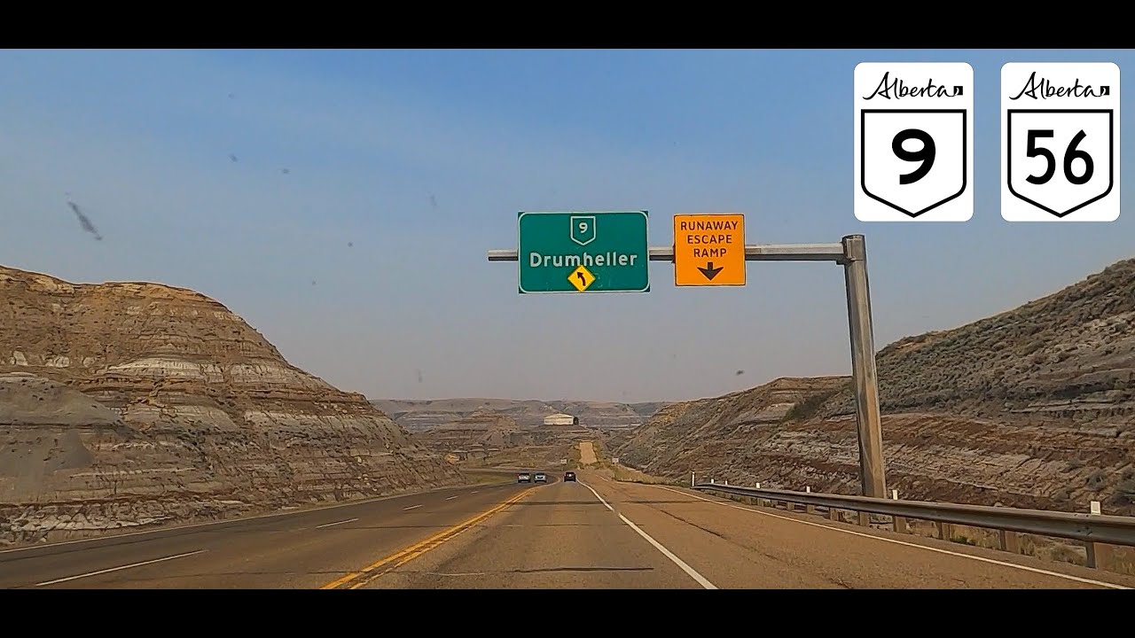 [2021/29] Drumheller AB - Road Tour, Tyrell Museum, Dinosaur Valley (Alberta Highway 9, 56)