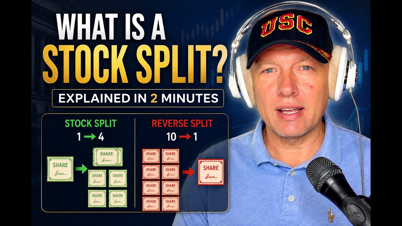 What Is a Stock Split? Explained in 2 Minutes