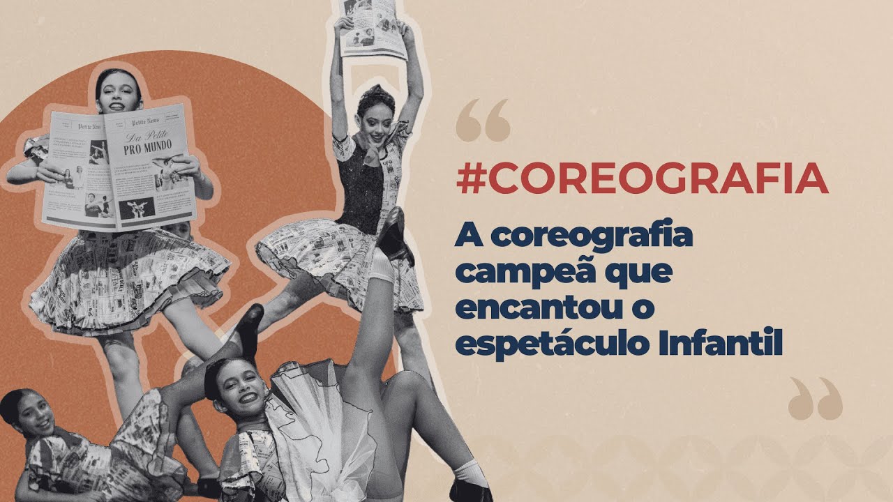 DESCUBRA A COREOGRAFIA QUE LEVOU O PRÊMIO NO ESPETÁCULO INFANTIL