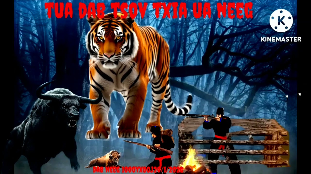 2 kwv tji mu yos hav zoov dab tsov txia ua neeg lo txau ntshai heev li..