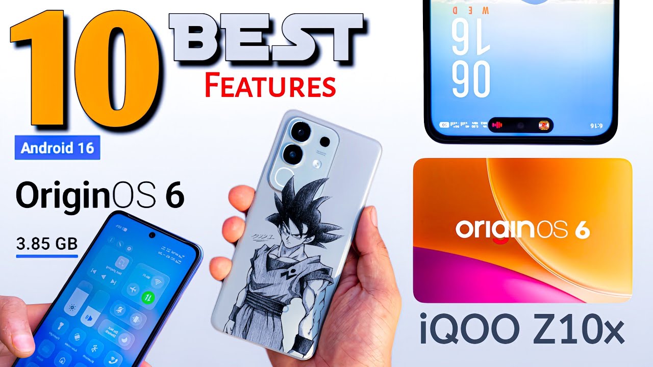Top 10 Best Features Origin OS 6 in iQOO Z10X UPDATE | New Origin OS 6