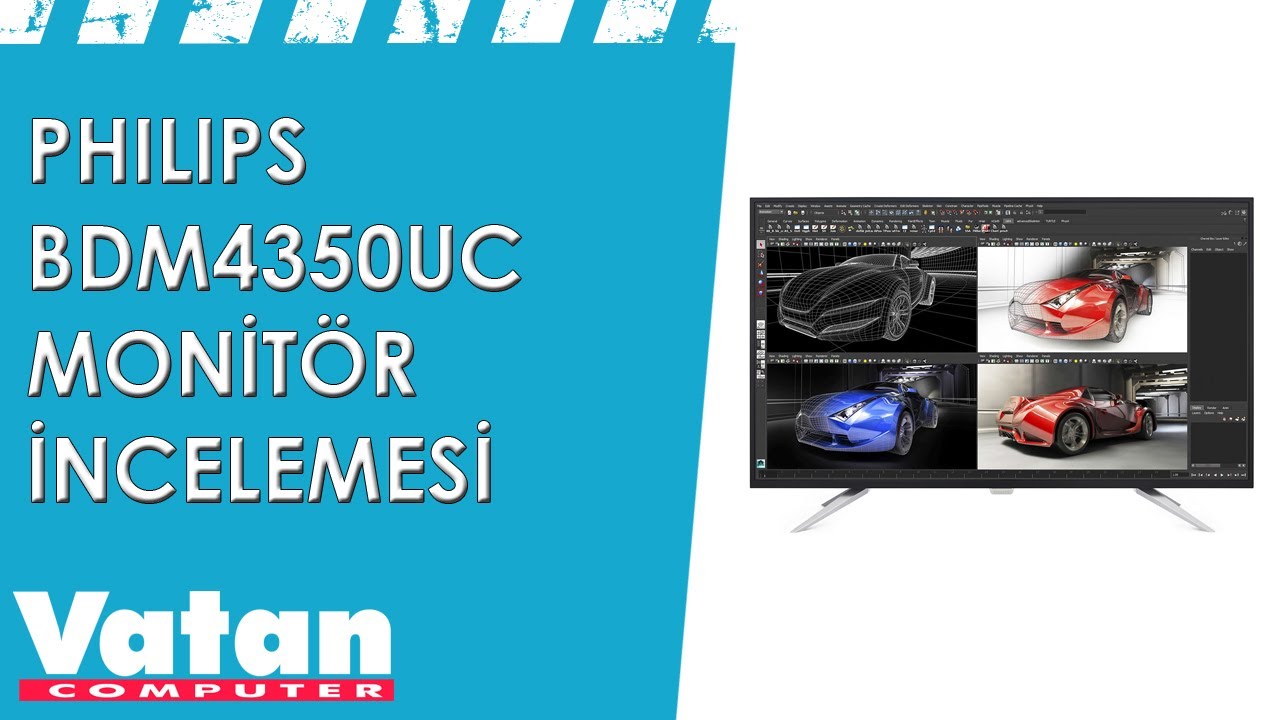 Philips BDM4350UC Monitör İncelemesi