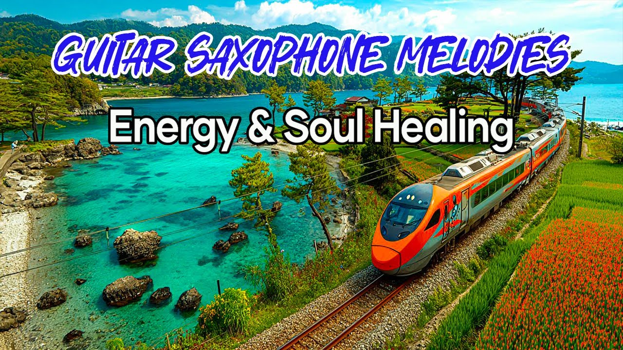 Soothing Guitar & Japanese Scenery 🌸 Reduce Stress & Find Inner Peace