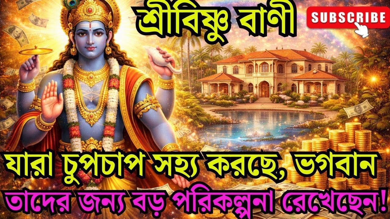“যারা চুপচাপ সহ্য করছে, ভগবান তাদের জন্য বড় পরিকল্পনা শুরু করে দিয়েছেন!”Vishnu kotha||