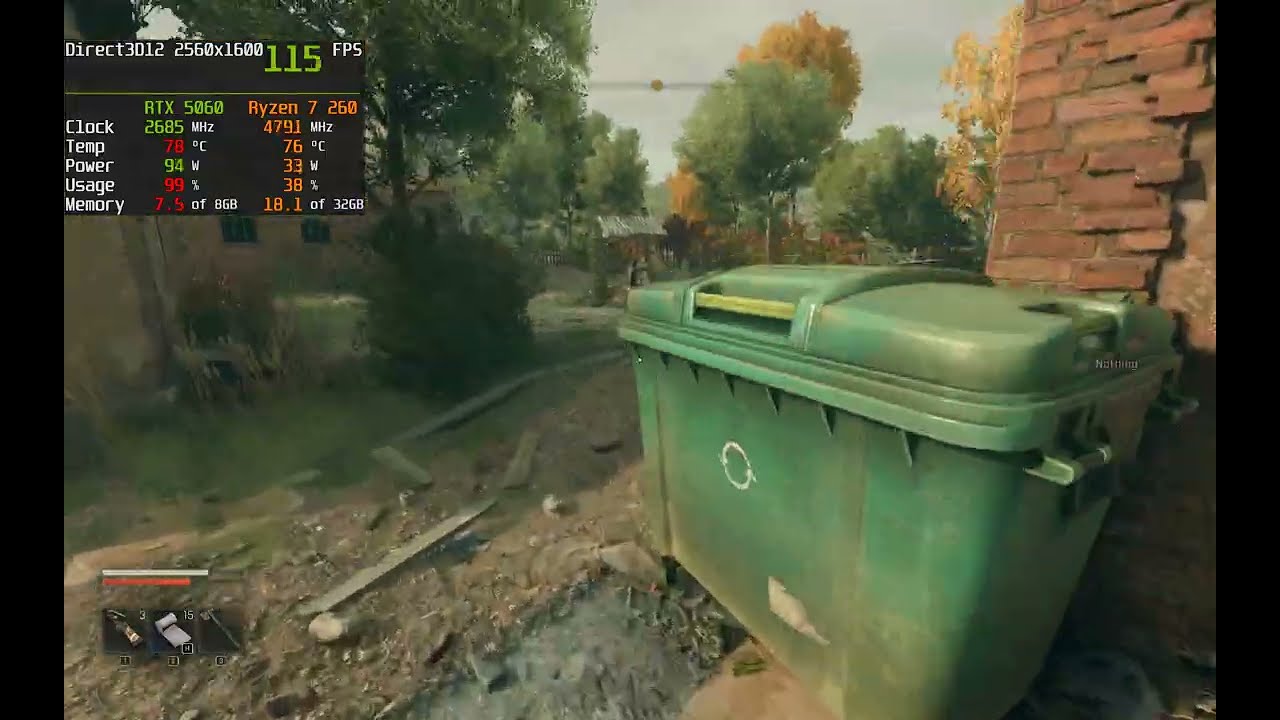 Dying Light: The Beast | Legion 5 (RTX 5060 + Ryzen 7 260) High vs Medium Settings (FG on vs Off)