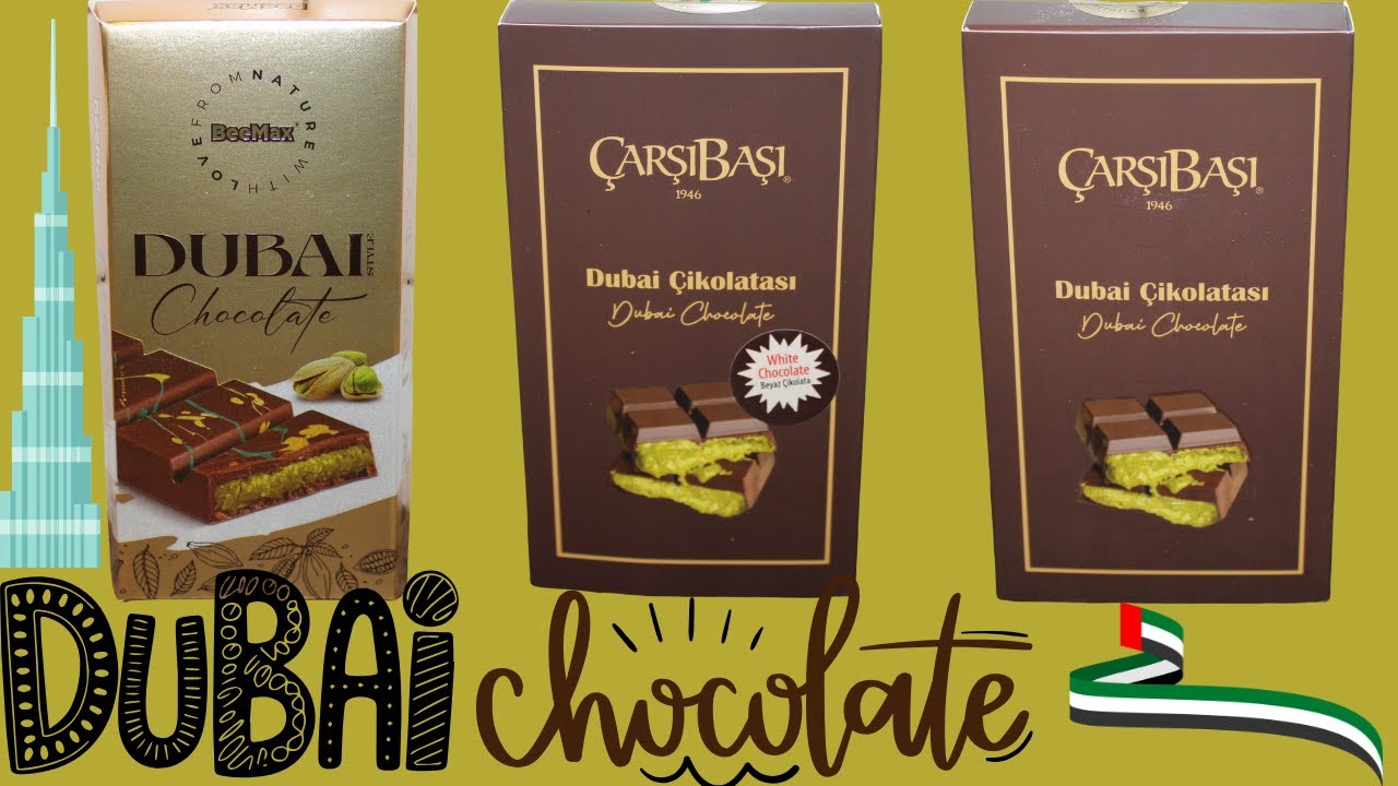 Dubai Chocolate: BeeMax and CarBasi White and Milk Chocolate Review