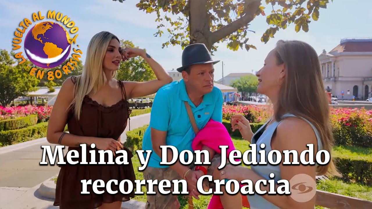 Don Jediondo hace sufrir a Melina Ramírez en pleno mercado de Zagreb| La Vuelta al Mundo en 80 risas