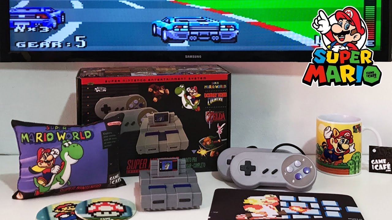 Mini Super Nintendo Retro da Game com Caf&eacute;!
