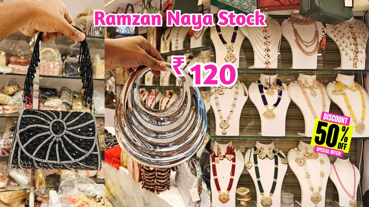 2026 Ramzan naya Stock #50% OFF Bridal Designer Bangles & Jewellery Premium Handbags Single Courier
