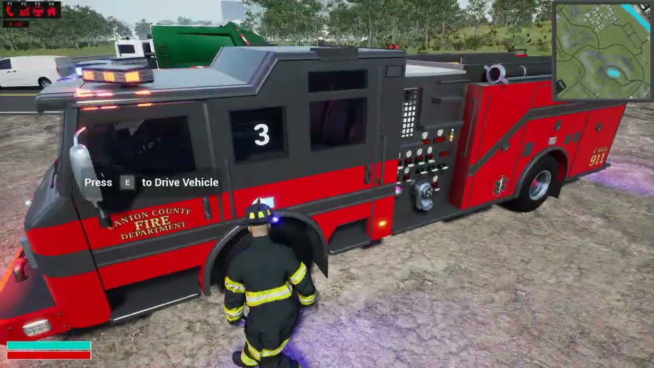 Scene: Jumbo Diner Kitchen Fire Response! - Solo Play