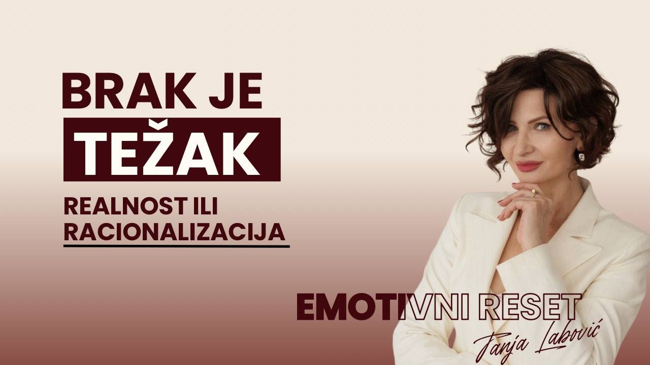 DA LI JE BRAK ZAISTA TEŽAK?