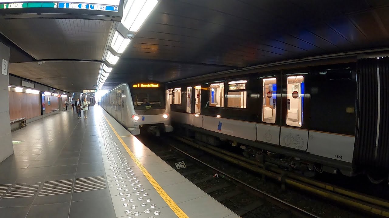 Brussels Metro: All lines (incl. All models)