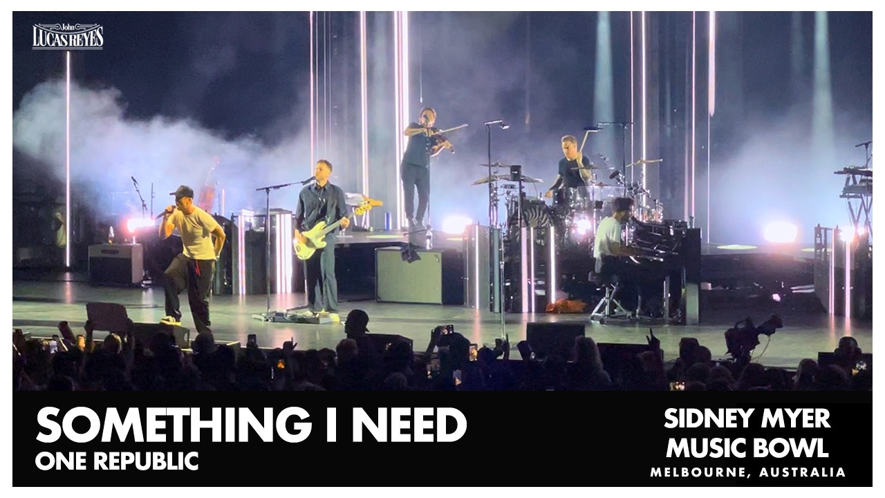 One Republic - Something I Need - Live in Melbourne 2026