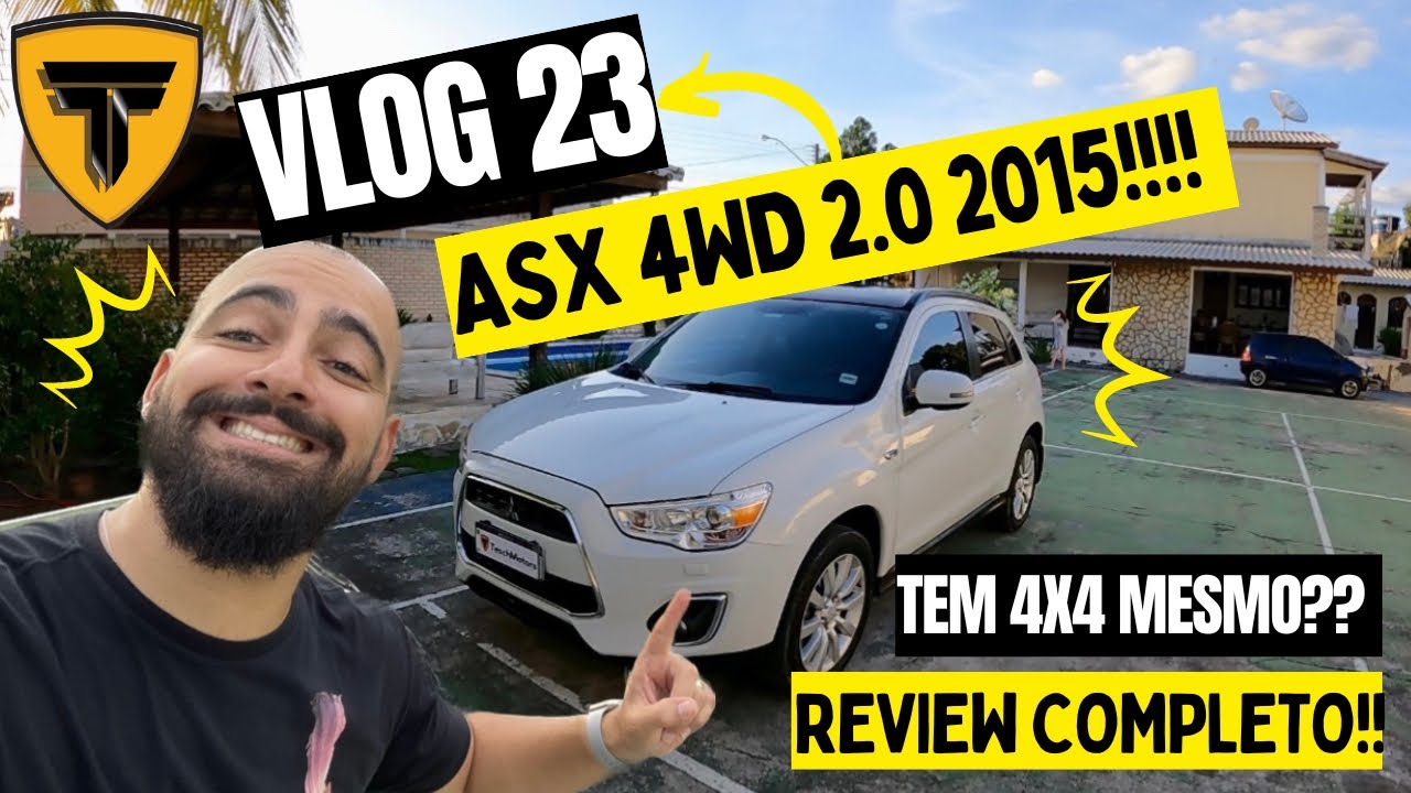 Review completo Mitsubishi ASX 2.0 4WD 2015!