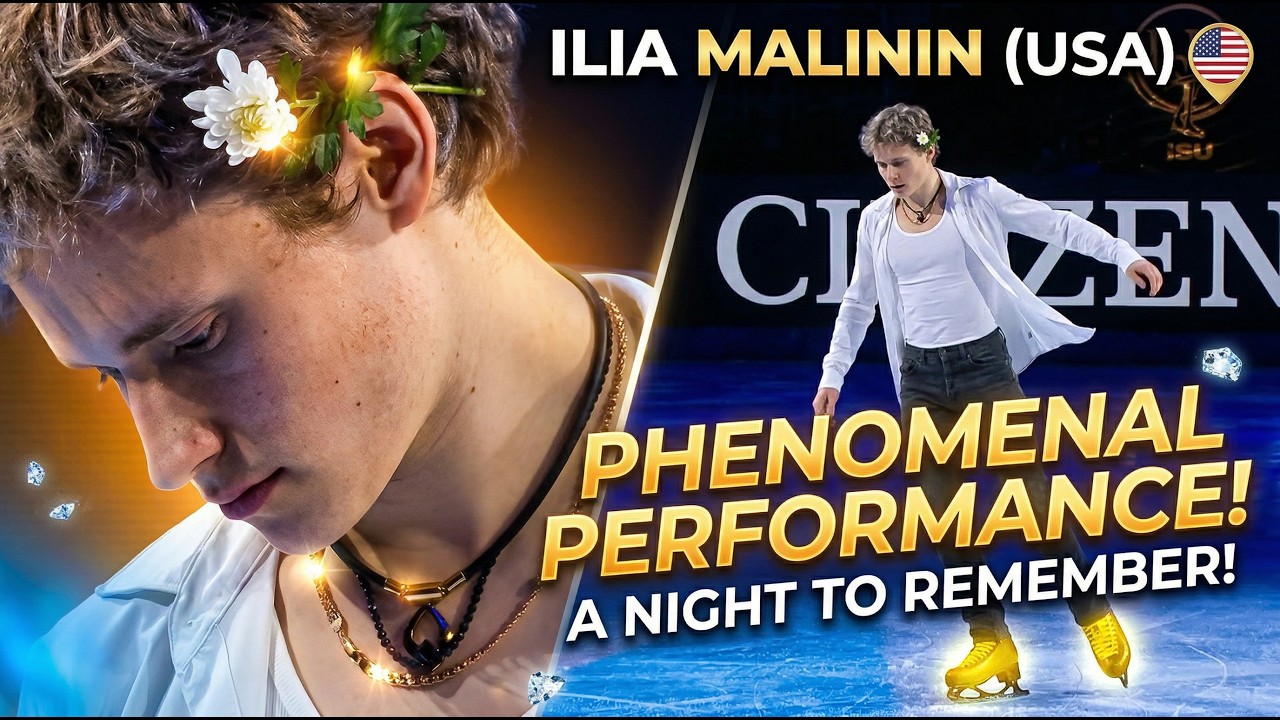Ilia Malinin (USA) zachwyca fenomenalnym występem na Gali Wystawowej &ndash; noc, kt&oacute;rej nie zapomnisz!