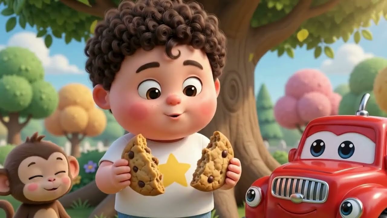 Cars & Trucks For Kids 🚚🍪 Catch the Cookie Thief! | Funny Cartoon for Babies & Toddlers