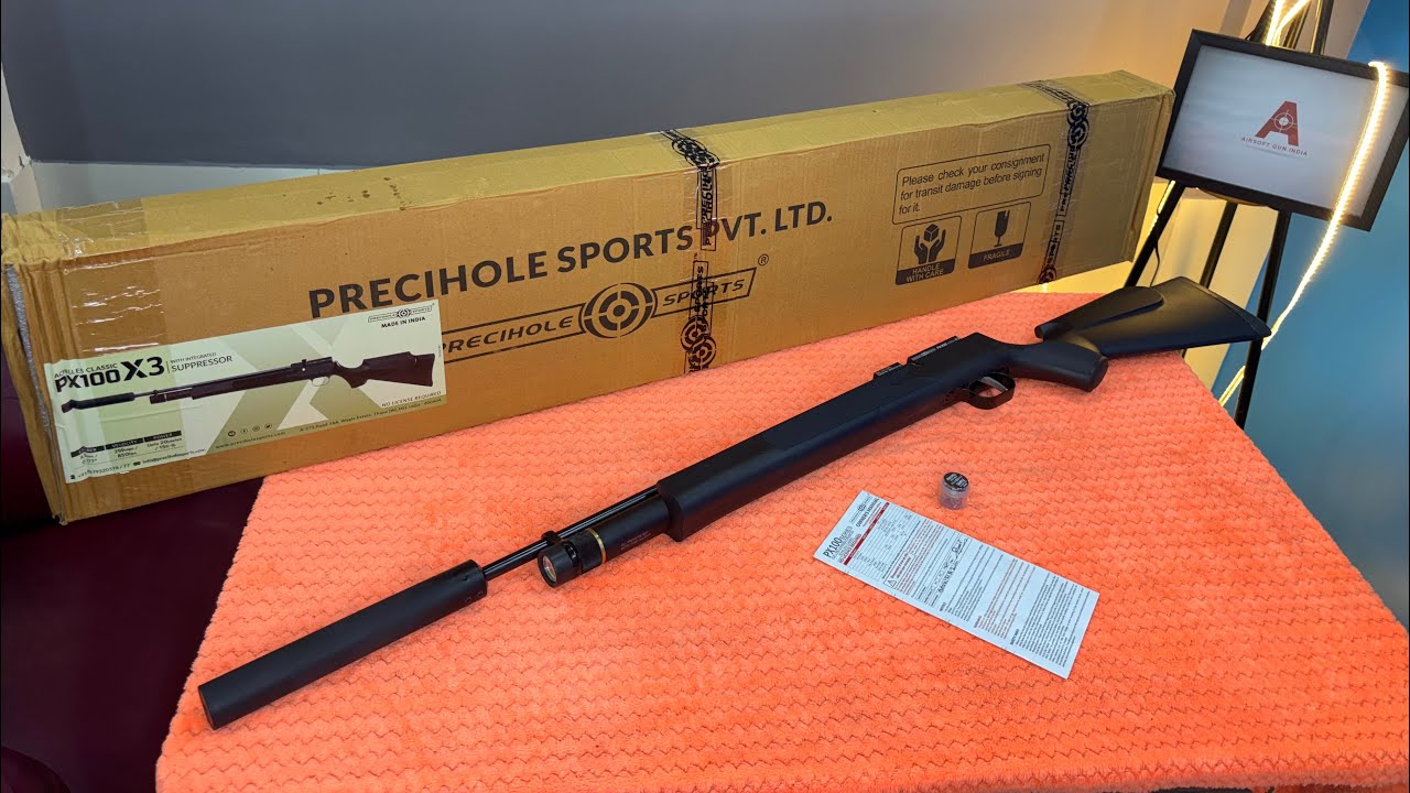 🔥 Precihole PX100 Achilles Classic X3 Air Rifle (With Integrated Suppressor) – Now Available! 🎯