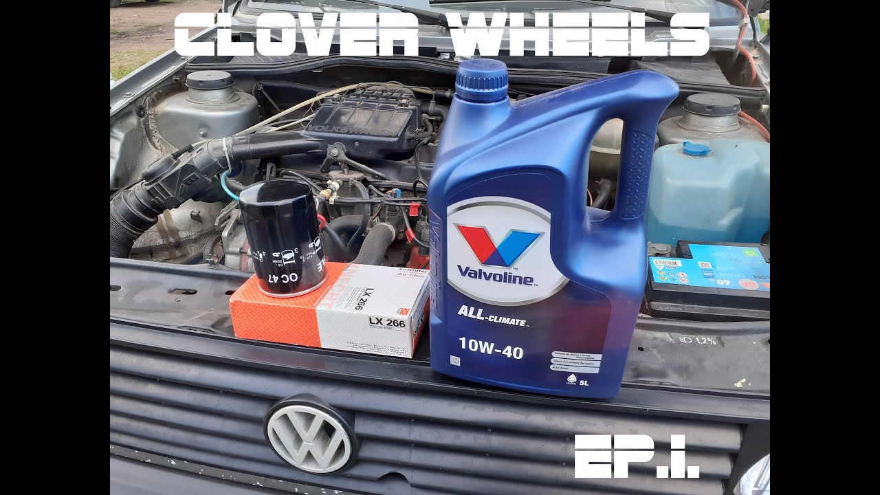 Changing oil and filters for 1.6 PN engine, VW Golf mk2. Ep.1. (Clover wheels)