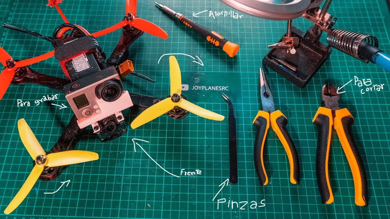 Cómo montar un drone de carreras desde el inicio