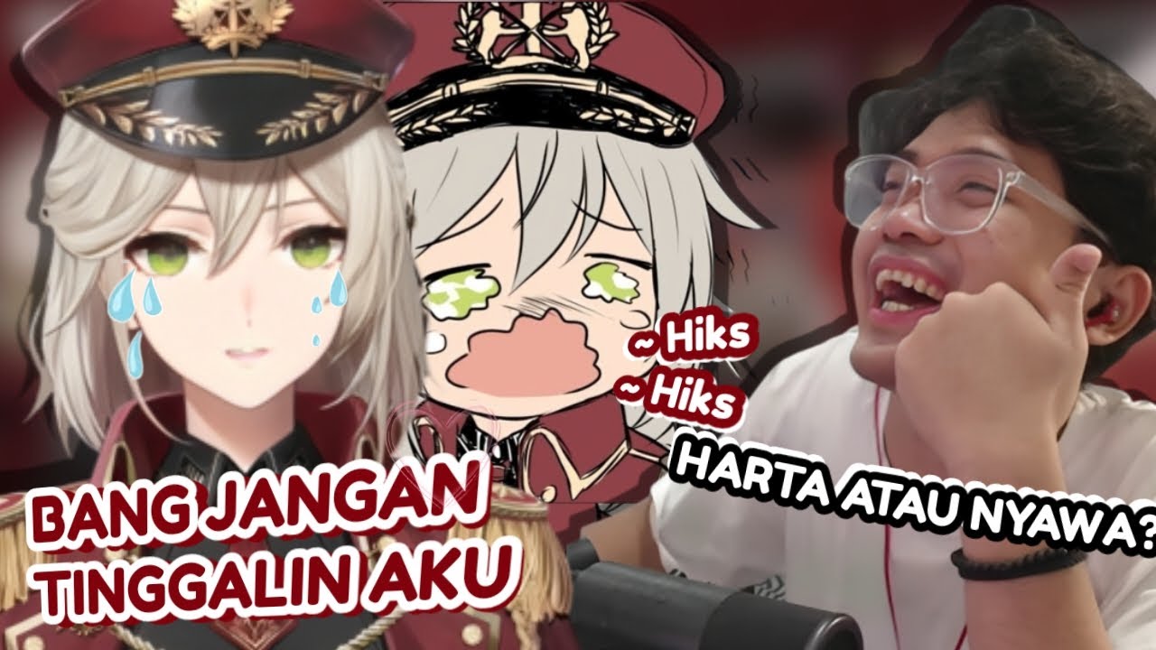 Bang al ngerjain komandan sampai nangis pas main biped [Naplive, Silvia Valleria Clip]