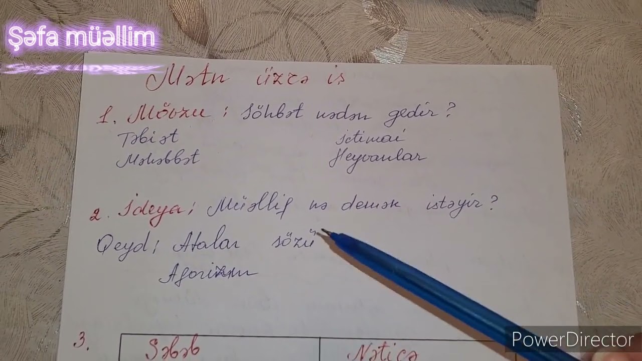 Buraxılış imtahanlarında mətnləri asanlıqla necə işləyə bilərik? #Qızıl qaydalar