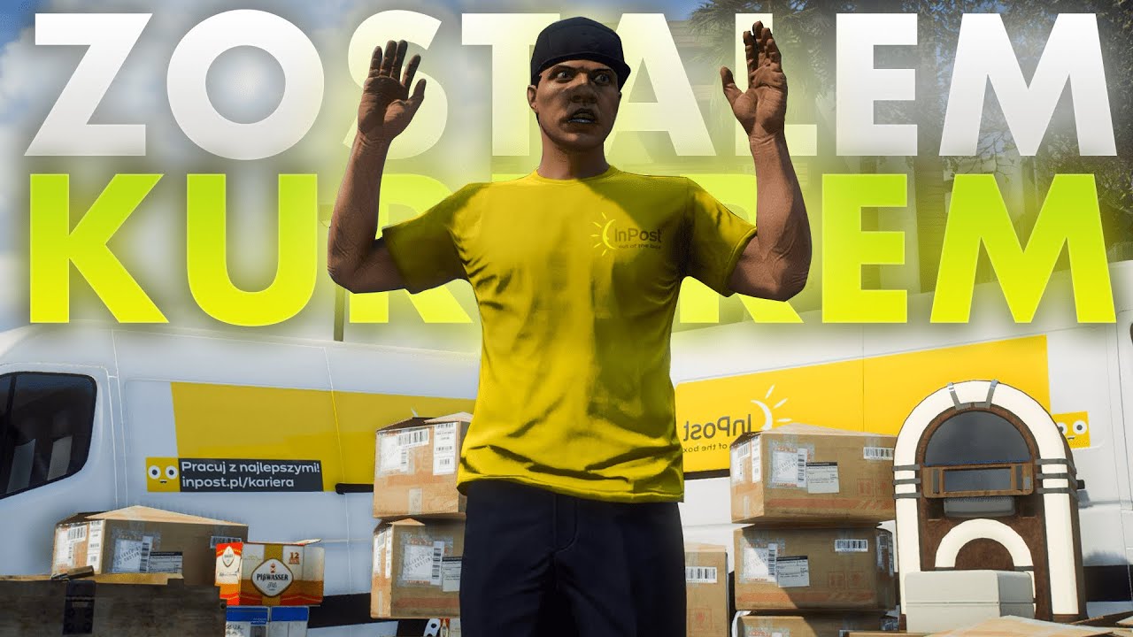 GTA 5 Praca - Kurier InPost 📦
