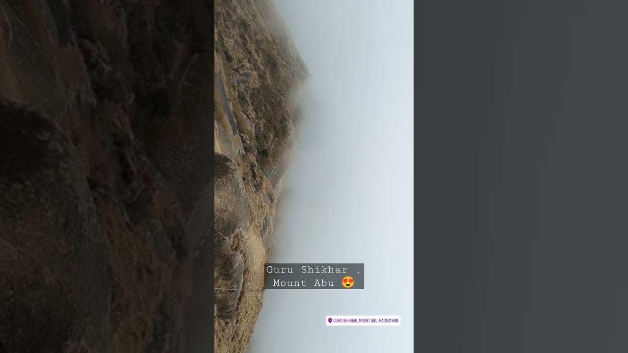 Guru Shikhar, Mount Abu ❤️. The highest point of Aravalli ranges.