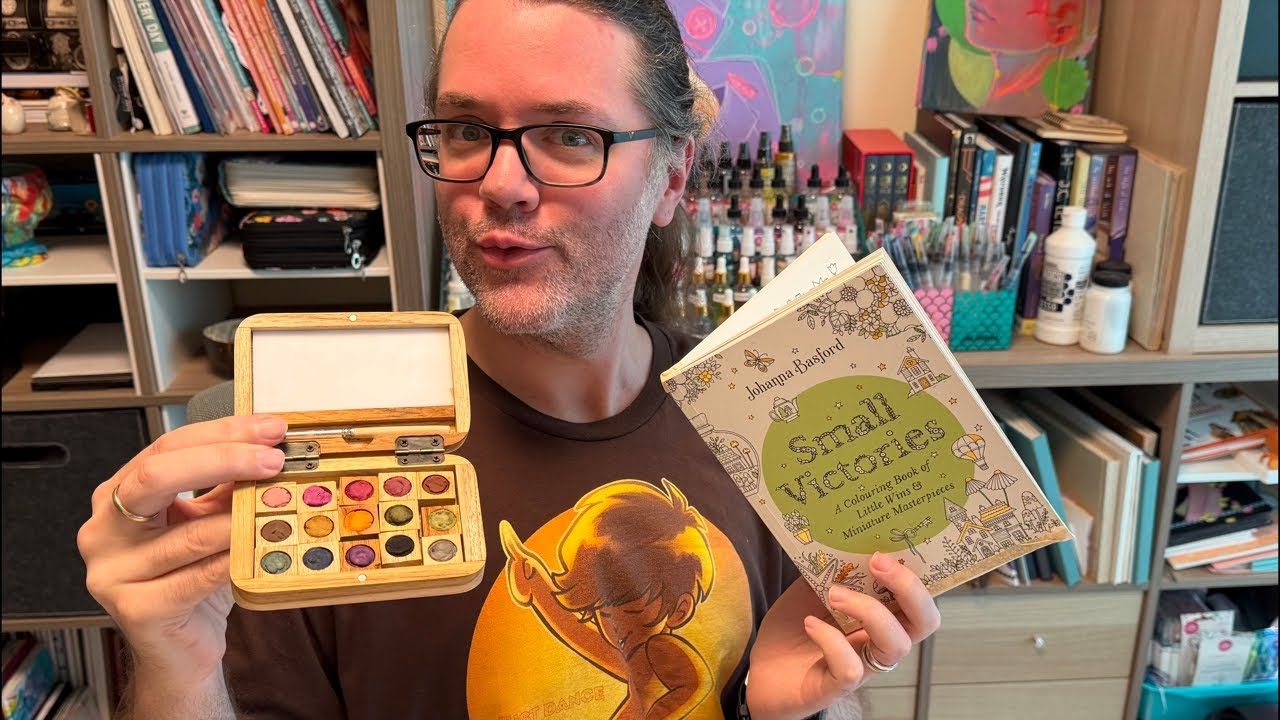 Johanna Basford’s Small Victories Coloring Book - Mixed Media | Part 1
