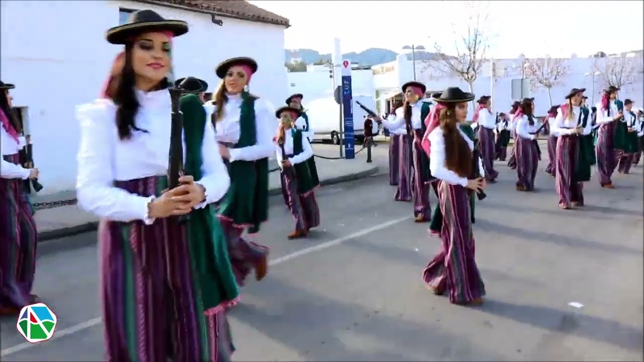 Las XIII Rosas en el Carnaval de Almadén 2018