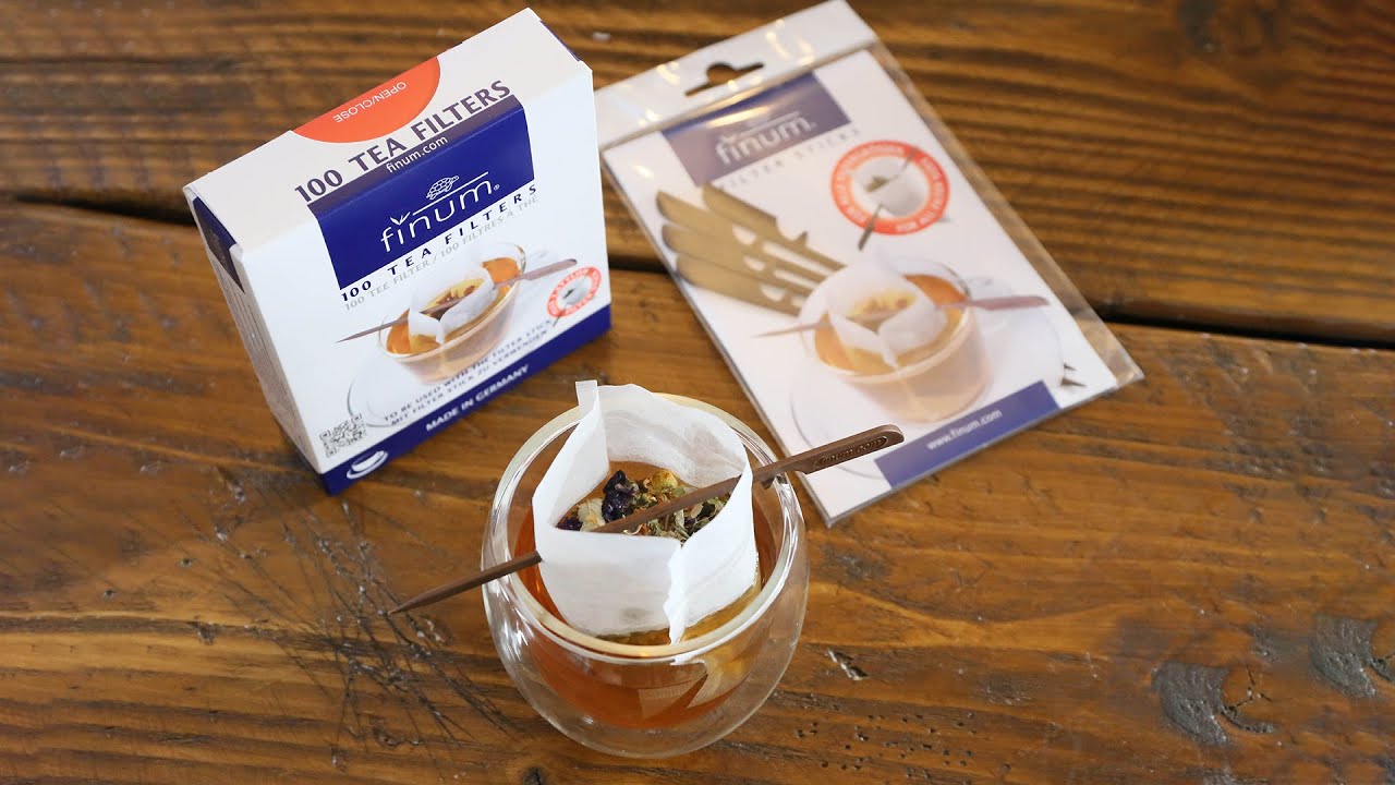 TEA FILTERS with a stick