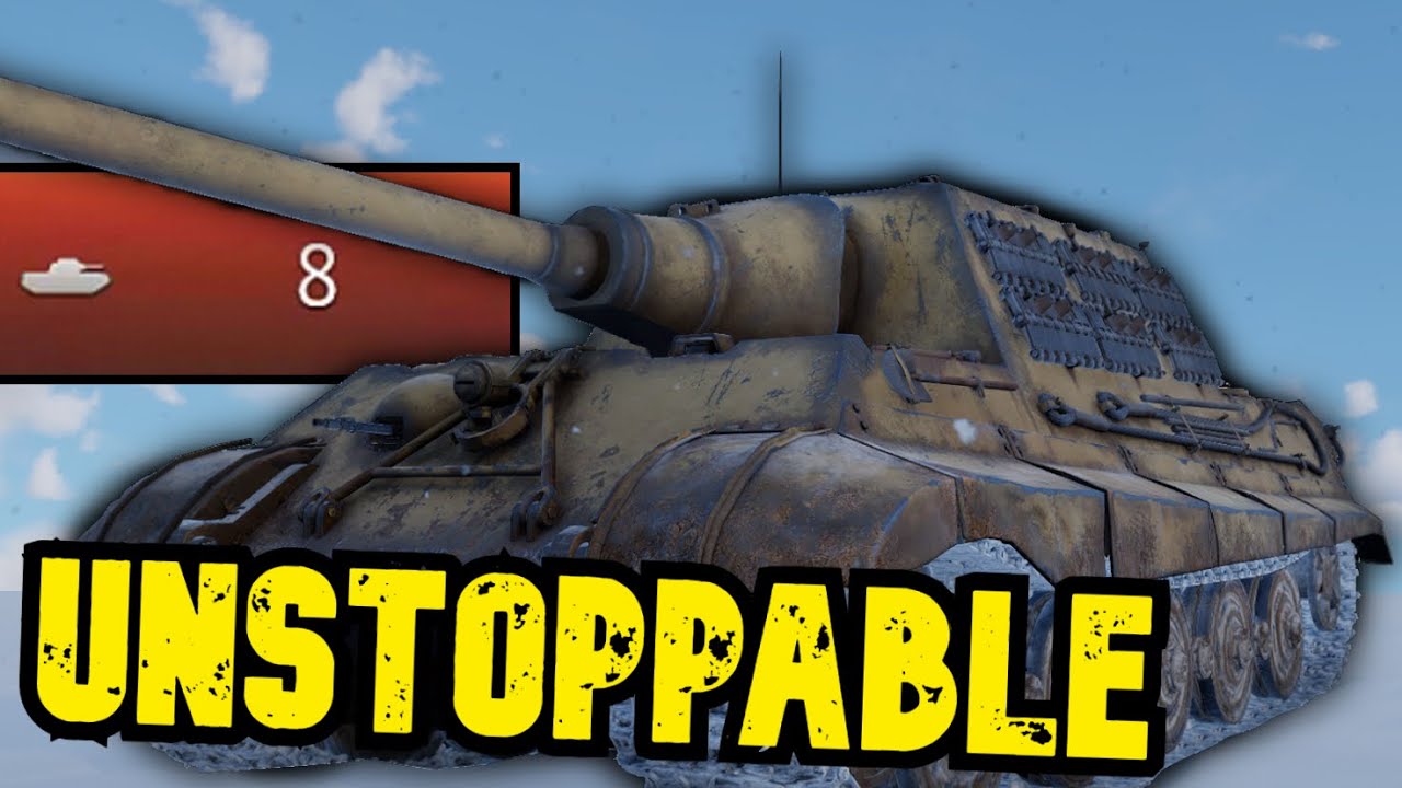 THE UNKILLABLE SOLDIER | Jagdtiger in War Thunder