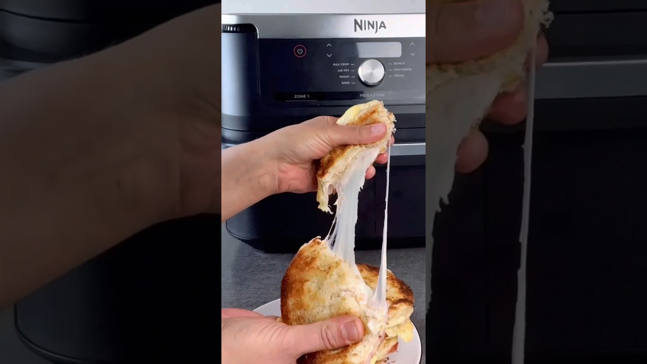 Croque macdo en 5 minutes au AIRFRYER AF500 #airfryer #ninjaairfryer