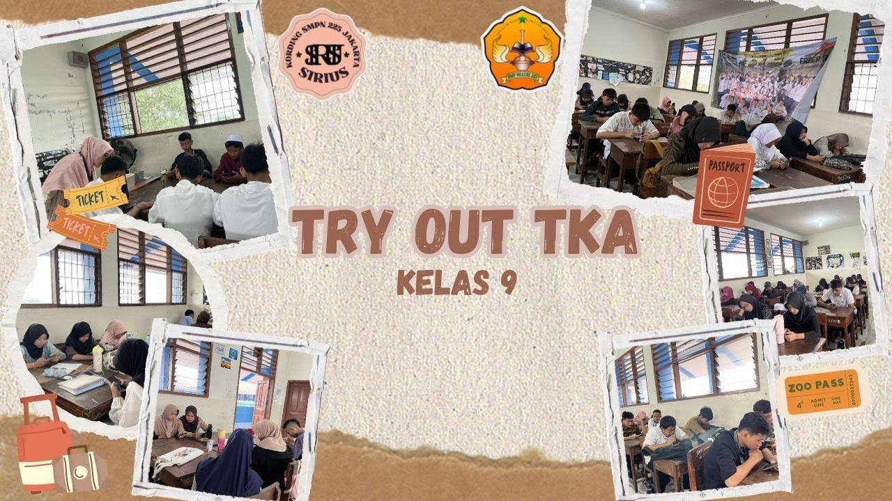 TRY OUT TKA KELAS 9 SMPN 225 JAKARTA