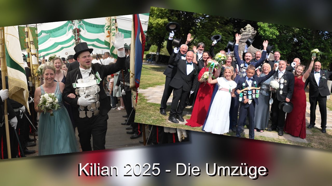 Kilian 2025 - Die Festumzüge