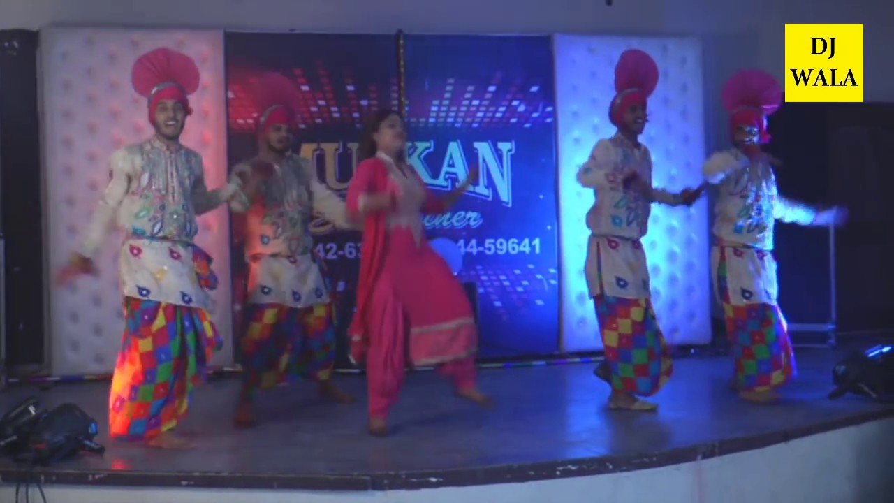 Punjabi Wedding Dance Performance By Tanu Brar Group Punjabi Dancer
