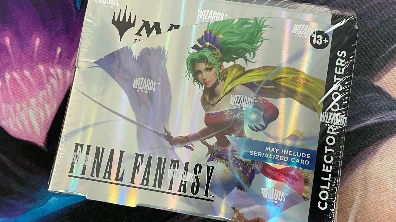 Final Fantasy Collector Box Opening #1 - The Final Fantasy Art is Stunning